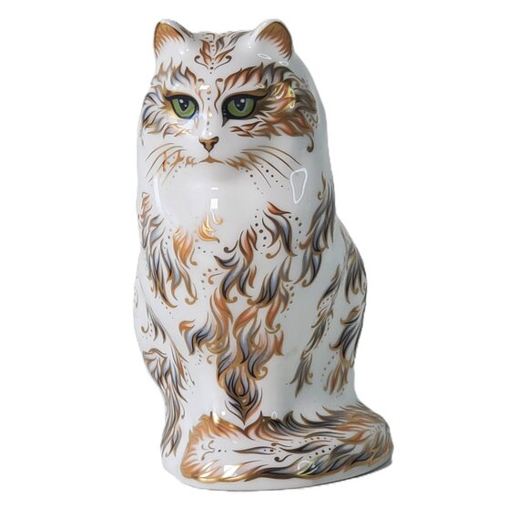Royal Crown Derby “FIFI” Cat Paperweight – Rare / Discontinued (2012) - Picture 3 of 11